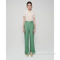 2021 Pantaloni da donna verde vintage verde